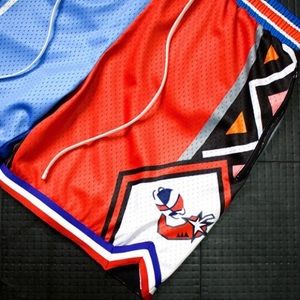 Trillest “Like Mike” Jordan Bulls Tar Heels Shorts